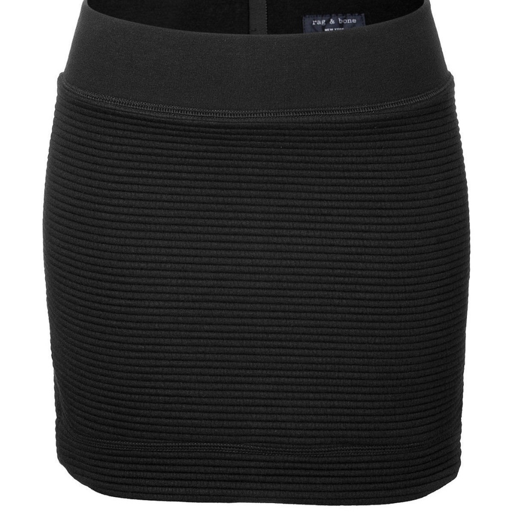 Rag & Bone Sloane Ribbed Mini Skirt